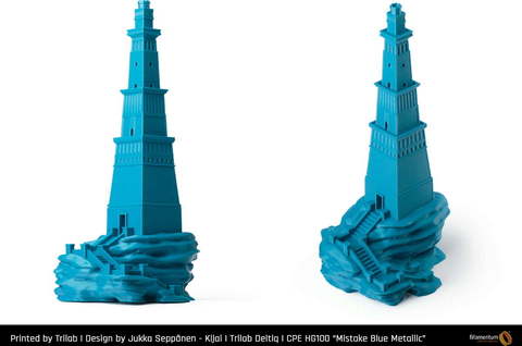 Пластик для 3D-принтера Fillamentum CPE HG100 Mistake Blue Metallic