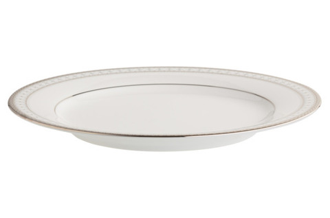 Тарелка закусочная 21см Noritake Рочестер с платиновым кантом