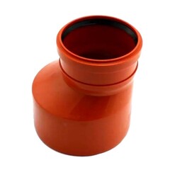 Переход ПП (полипропилен) для наружной канализациии Дн 200-110 эксцентрический, РосТурПласт