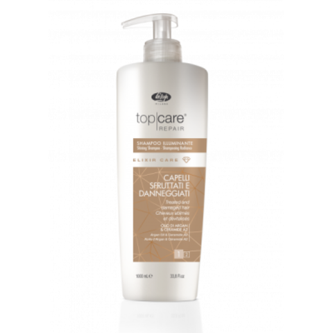 Шампунь-эликсир для восстановления и придания сияющего блеска - «Top Care Repair Elixir Care Shampoo» 500 мл