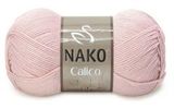 Пряжа Nako Calico 11925 светлая пудра