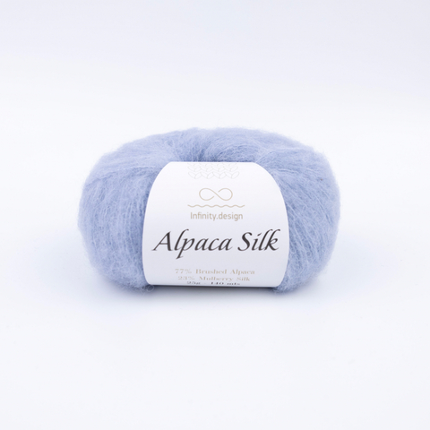 Пряжа Infinity Alpaca Silk 5930 голубой