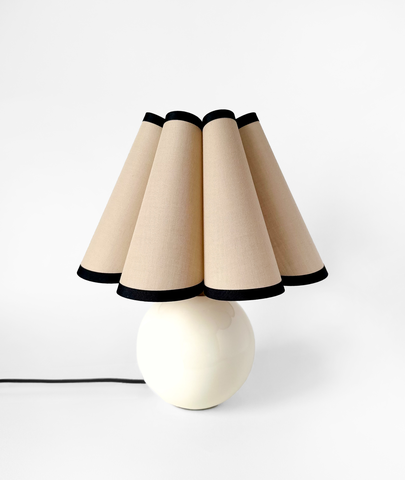 Настольная лампа Ophelia Ivory маленькая