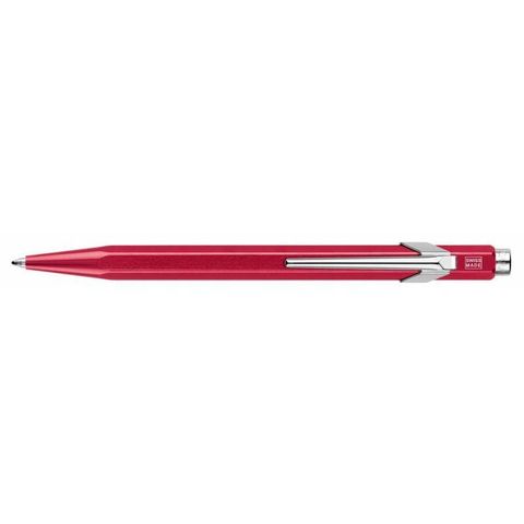 Шариковая ручка Carandache Office Popline (849.780) Metal-X красная SP