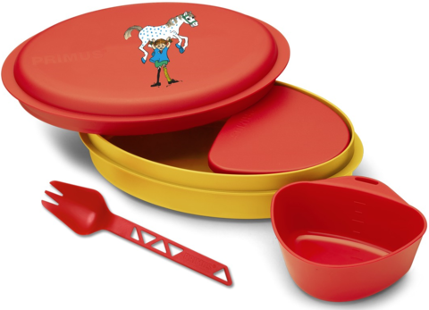 Картинка набор посуды Primus Meal Set Pippi Red - 1