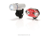 Картинка фонарь велосипедный XLC Комплект Triton/Thebe CL-S03  - 1