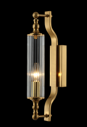 Настенный светильник Crystal Lux TOMAS AP1 BRASS