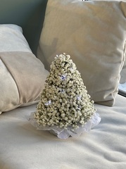 Ёлка из гипсофилы