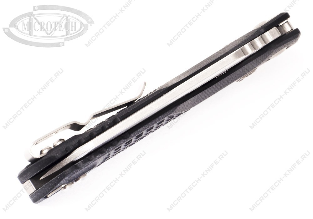 Нож Microtech MSI 210-11FRGTBK RAM-LOK Black G10 Partially Serrated - фотография 