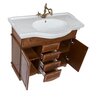 Aquanet 172697 Компл.2 - Тумба Луис 100 (007) цв.белый (172697)