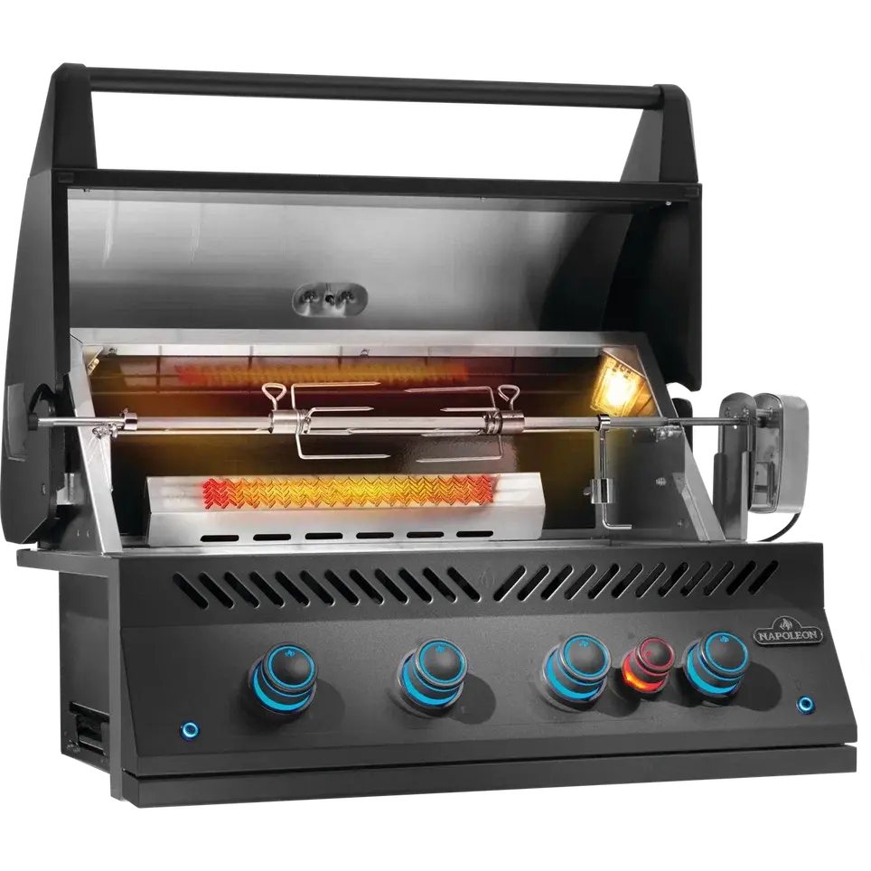 Встраиваемый газовый гриль Napoleon BIG-32 Black