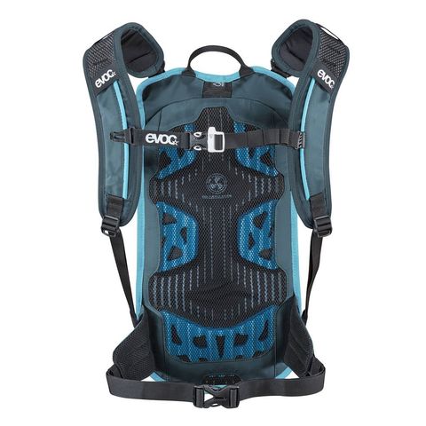 Картинка рюкзак велосипедный Evoc Stage 6 Neon Blue-Slate - 2