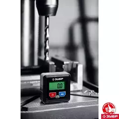 ЗУБР МИКРО, 4 Х 90°, ±0.1, электронный уровень-уклономер, Профессионал (34743)