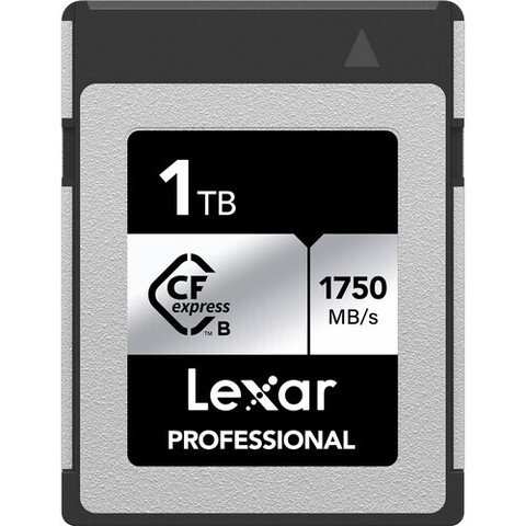 Карта памяти Lexar Cfexpress B 1TB Professional 1750 / 1300 MB/s SILVER