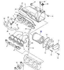 Фильтр воздушный Yamaha 5JW144510000