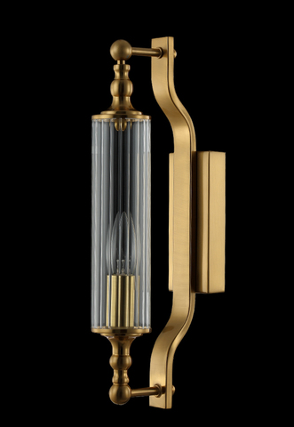 Настенный светильник Crystal Lux TOMAS AP1 BRASS