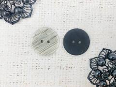 Пуговицы, d 2,5 см, серо-бежевый