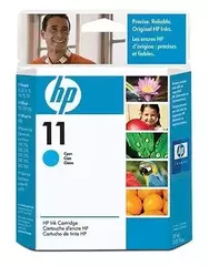 Картридж HP 11 струйный голубой (2350 стр)