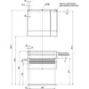 Aquanet 171489 Компл.3 - Тумба Нота 75 (005) цв.св. дуб (171489)