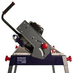 Плиткорез консольный ПУЛЬСАР ПК 200-1200 (1200Вт, диск 200x25.4мм, стол 390x960мм, пропил 32 мм, 43кг)