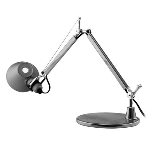 Настольная лампа Tolomeo Micro Table A011800 серебристый