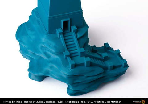 Пластик для 3D-принтера Fillamentum CPE HG100 Mistake Blue Metallic