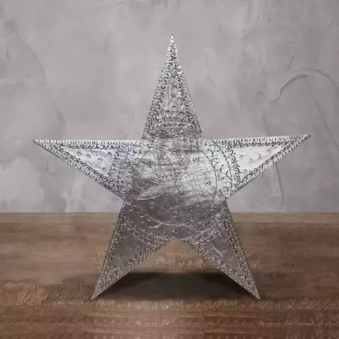Звезда декоративная деревянная 48см Roomers Furniture