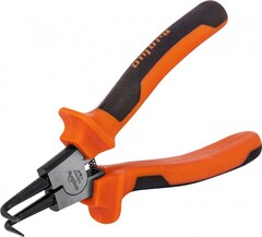 Ombra 440407 Щипцы загнутые 90°  для стопорных колец с двухкомпонентными рукоятками, разжим, 180 мм, 5-32 мм 55196