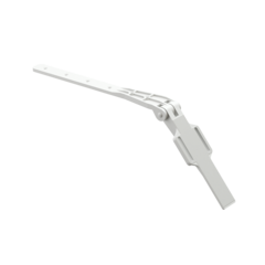 Крепление регулируемое для кронштейна желоба Premium, пломбир