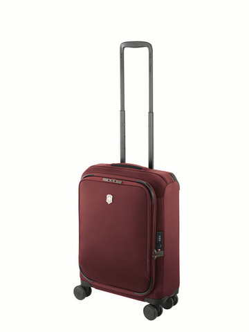 Чемодан малый Victorinox Connex для ручной клади, 28 л., 55х40x20 см., полиэстер, цвет красный (605649) | Wenger-Victorinox.Ru