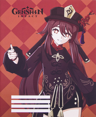 Тетрадь Genshin Impact Hu Tao (48 страниц)