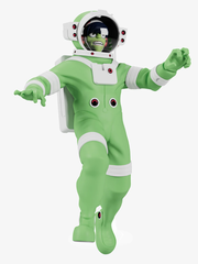 Фигурка Gorillaz - Astronaut Murdoc x Superplastic(Бамп)