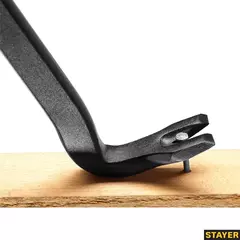 STAYER Hercules, 450 мм, 22 х 12 мм, усиленный лом-гвоздодер, Professional (21643-45)