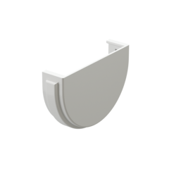 Заглушка желоба Premium, пломбир