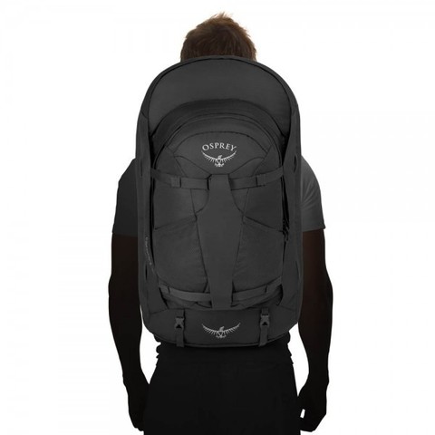 Картинка рюкзак для путешествий Osprey Farpoint 70 Volcanic Grey - 6