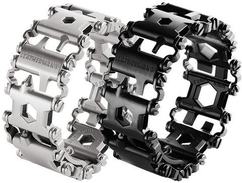 Браслет мультитул Leatherman Tread Metric серебристый (832325)