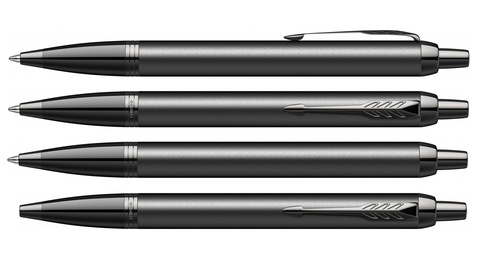 Ручка шариковая Parker IM Achromatic, Black BT (2127618)