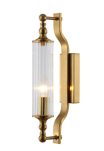 Настенный светильник Crystal Lux TOMAS AP1 BRASS