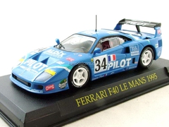 Ferrari F40 Le Mans 1995 blue 1:43 Eaglemoss Ferrari Collection #62