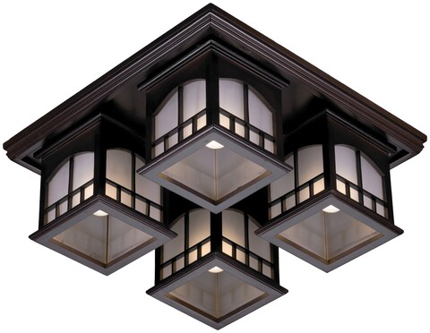 Светильник потолочный Velante Wooden 513-727-04