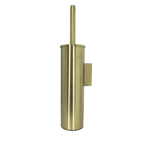 WasserKRAFT K-1087BRUSHED GOLD Щетка для унитаза подвесная
