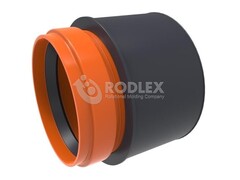 Резиновый манжет c патрубком Wawin 160 мм Родлекс(150x150x160см;) - арт.559686