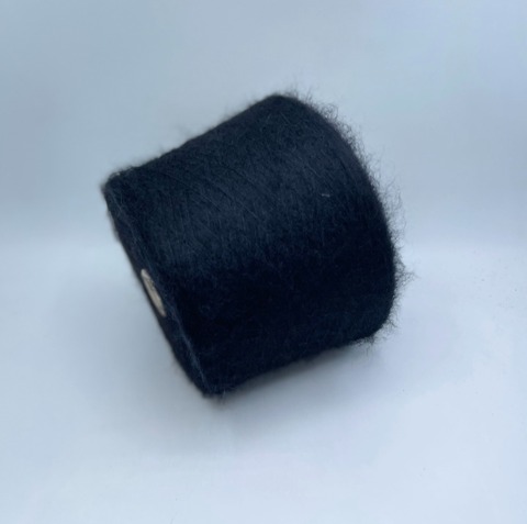Filati Venezia (пр.Италия),art-Kid silk, 900/100гр, 70%Супер кидмохер, 30%Шелк, цвет-Черный, арт-34929