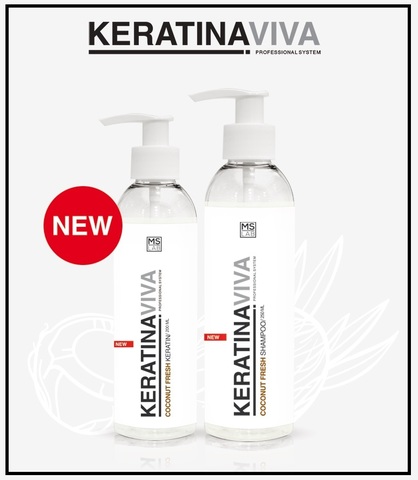 KERATIN VIVA Shampoo - Шампунь Кератин  Кокос