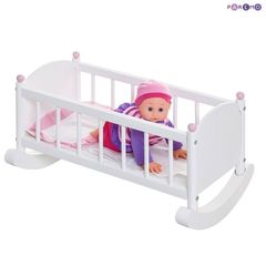 Кукольная люлька, цвет Белый