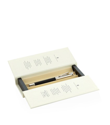 Карандаш механический Graf von Faber-Castell Classic Anello Ebony Wood Platinum, 0.7 mm (135534)