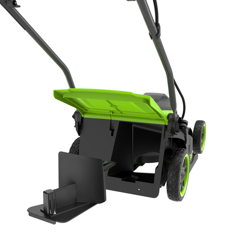 Газонокосилка аккумуляторная Greenworks GD40LM361, 40V, 36 см, бесщеточная, c 1хАКБ 4Ач и ЗУ (2520807UB)