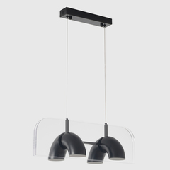 Подвесной светодиодный светильник Crystal Lux ELEMENT SP24W LED BLACK