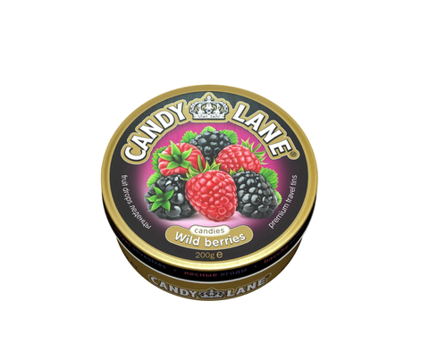 Леденцы Candy Lane Лесные ягоды ж/б 200г, шт