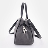 Сумка Саломея 479 македония серый + черный